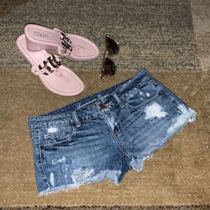 American Eagle Denim Shorts - Size 4